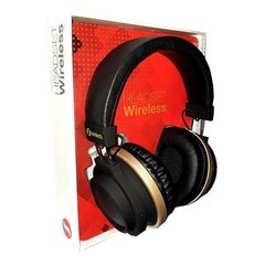 Auricular Bluetooth Santech Strong 6hs D Musica Tactil Cuero