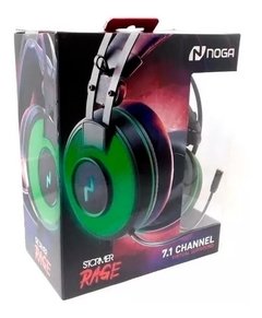 Auriculares GAMERS RAGE Noganet para PC/PS4 7.1