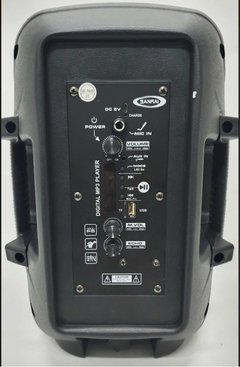Parlante Portatil Bluetooth Sanrai 8´ Control Karaoke Usb T802 / T508 en internet