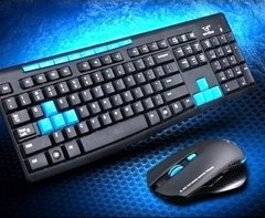 Teclado + Mouse Gamer Inalambrico Hk 3800 Pc Ps4 - comprar online