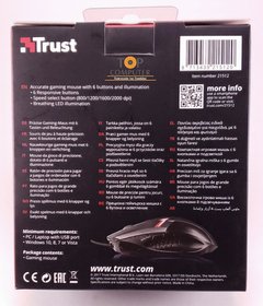 Mouse Trust Ziva Gaming Iluminado 6 Botones Gamer 215120 - comprar online