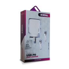 Cargador USB-PD Fast Charge C a C / C a Iphone