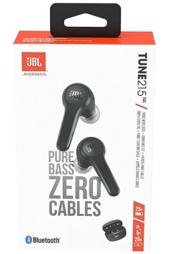 Auricular JBL Tune 215TWS Wireless Bluetooth (ORIGINAL) - comprar online