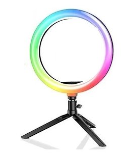 Aro Selfie Luz Led Rgb 16cm Con Control Remoto en internet