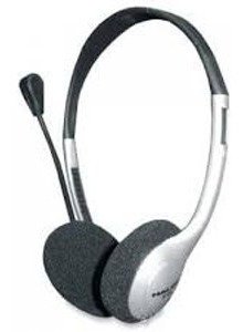 Auricular Pc Microfono Control Volumen TECHPOINT Tpe02 Doble Ficha 3.5
