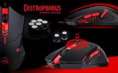 Mouse Gamer Redragon Centrophorus 2 M601 Rgb 7200dpi + Pesas