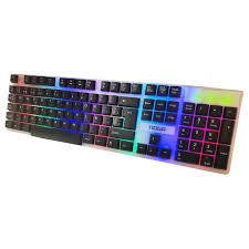 Teclado Noga Gamer Retroiluminado Multicolor Nkb-216 Pc