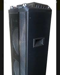 PARLANTE POTENCIADO DOBLE 12" SANRAI PP4412 BLUETOOTH en internet
