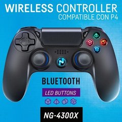 JOYSTICK PS4 INALÁMBRICO NOGANET NG-4300X PS4 DUALSHOK