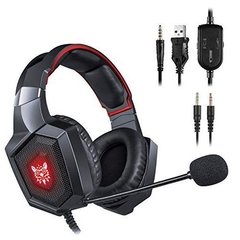 AURICULARES GAMER ONIKUMA K8 BLACK - comprar online