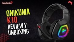 auriculares estéreo con graves Surround ,ONIKUMA K10 RGB, para videojuegos, PS4, Xbox, One PC con micrófono - comprar online