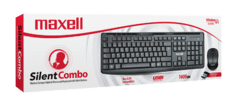 COMBO DE TECLADO Y MOUSE INALAMBRICO SILENCIOSO WKBC-300