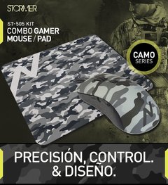 Combo Mouse Gamer Pc Usb + Mouse Pad Noga St-505 Kit 2 En 1 en internet