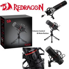 Microfono Pc Redragon Blazar Gm300 Tripode Usb Streaming