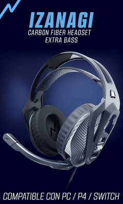 AURICULARES GAMER PARA P4, SWITCH Y PC //NOGA IZANAGI // - Venta de Celulares y accesorios en Garín Escobar