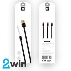Cable usb ⦁ WUW-X100 - micro usb/tipo c/ lightning 2A carga rapida - comprar online