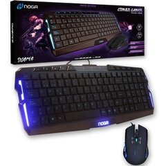 Kit Teclado + Mouse Noganet Nkb-jk003 Combo Gamer Usb