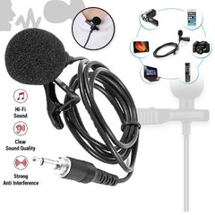 Micrófono de solapa 3.5 AUX-Lavalier en internet