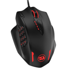 Mouse Gamer Redragon Impact M908 12400dpi 18 Botones Usb 39 opiniones