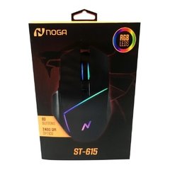 Mouse Gamer Noga Stormer St-615 Retroiluminado Rgb 2400 Dpi