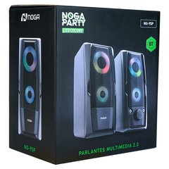 PARLANTES MULTIMEDIA 2.0 BT CON LEDS// NG-95P