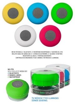 Parlante Inalambrico Bluetooth 3W Noga NG-P78 Resiste Agua Manos libres - Venta de Celulares y accesorios en Garín Escobar