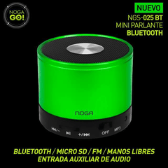PARLANTE NGS-025BT. MINI BLUETOOTH SPEAKER. AHORA CON MICRO SD. en internet