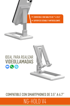 Soportes para Smartphone/Tablet. NG-HOLD V4