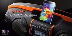 Parlante Boombox Bluetooth Usb Radio Fm 450w Rca Rsnuke en internet