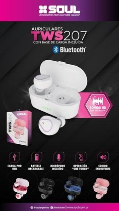 auricular BT SOUL TW2 207