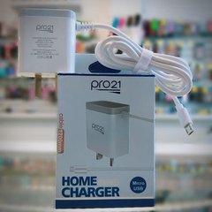 CARGADOR 220 MICRO USB 2.1 PRO21 - comprar online