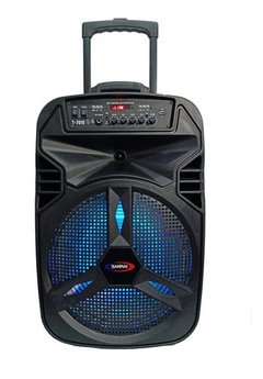 Parlante Potenciado 15'' Bateria Usb Bluetooth Sanrai Fm T-7015
