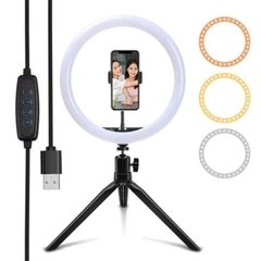 Aro de luz Led Anular Ring Fill Light Regulable Con Soporte