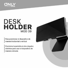 SOPORTE CAR HOLDER DESK MOD39 – NEGRO - comprar online