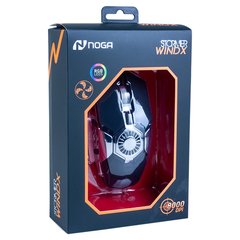 MOUSE GAMER RETROILUMINADO CON VENTILACIÓN + 8000 DPI ST-WIND X //