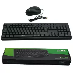 COMBO MOUSE + TECLADO MOD D52-20 ONLY - comprar online