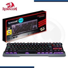 TECLADO REDRAGON VISNU K561 GAMING MECANICO BLACK RETROILUMINACION RAINBOW
