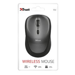 MOUSE INALAMBRICO TRUST IVY WIRELESS 8M USB 1600 DPI - comprar online