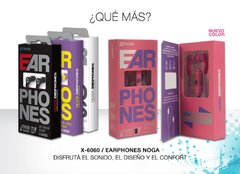 Auriculares Noga X-6060 Manos Libres In Ear Phones Micrófono