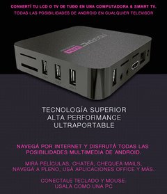 Smart Tv Box Conversor Android Hdmi Wifi 4k Noga Pc Ultra Ep - tienda online