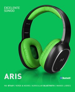 AURICULARES DE VINCHA BLUETOOTH NOGA ARIS NG-BT469 en internet
