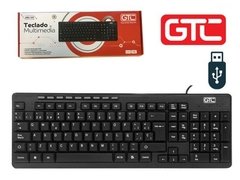 Teclado Gtc Kbg-205 Usb Negro