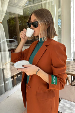 BLAZER SASTRERO ORANGE - comprar online