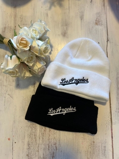 GORRO DE LANA LOS ANGELES