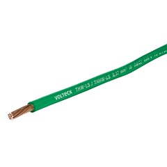 Cable THHW-LS, 8 AWG, color verde rollo 100 m - comprar en línea