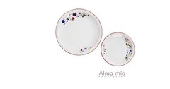 Juego Platos Miró x8pcs