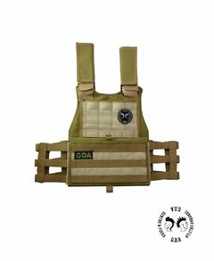 Chaleco de peso 5kg Porta Placa - Tactico GDA - GRITO DE ATLETAS - DENTRO & FUERA  - ATLETAS URBANOS