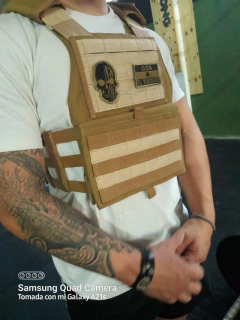 Chaleco de 5 kg Porta Placa - Tactico GDA - (copia) - comprar online