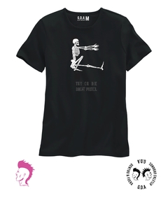 Remera Dama TRY OR DIE - PISTOL SQUAT - tienda online
