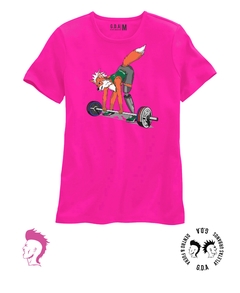 Remera Dama Foxy-Lee ARRANQUE ADAPTADA - GRITO DE ATLETAS - DENTRO & FUERA  - ATLETAS URBANOS